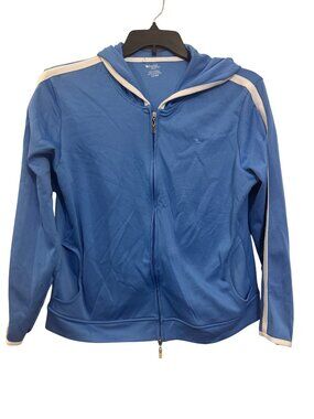 Bold Spirit Womens Blue Zip-Up Hoodie XLPCasual Activewear
